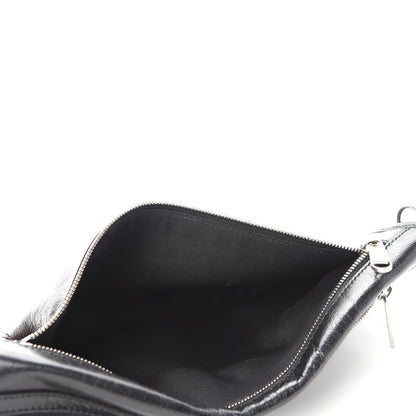 Gucci Fluffy Calfskin Morpheus Messenger Bag Black 7 of 12