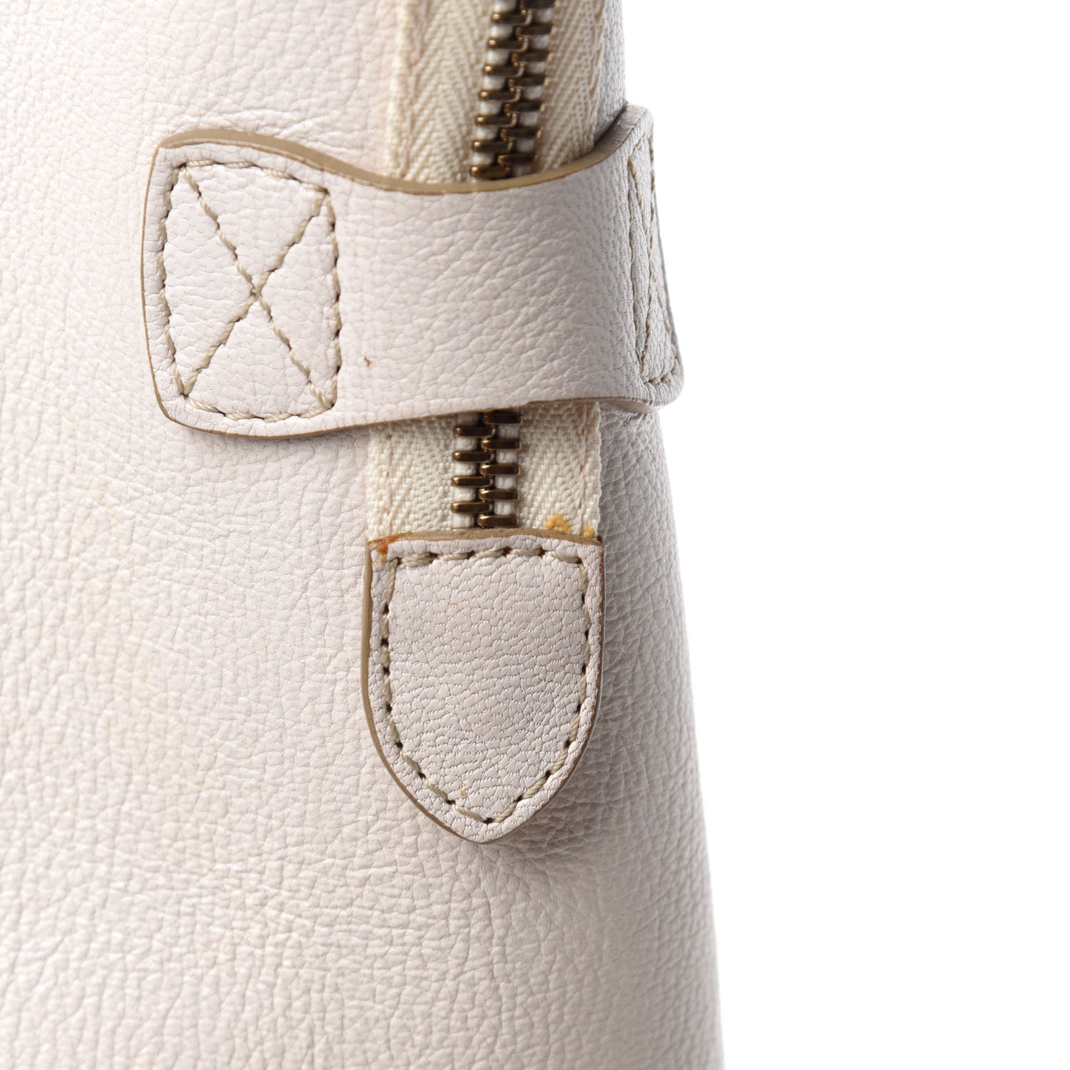 Celine Goatskin Mini Luggage White 12 of 20