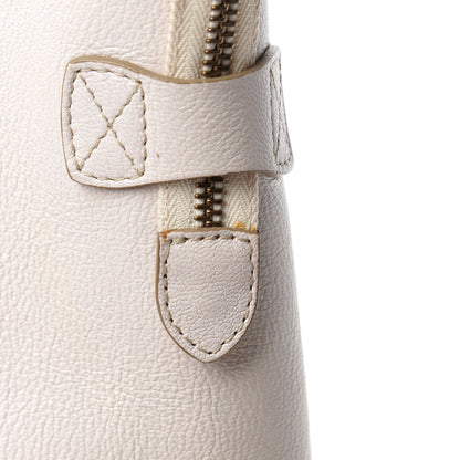 Celine Goatskin Mini Luggage White 12 of 20