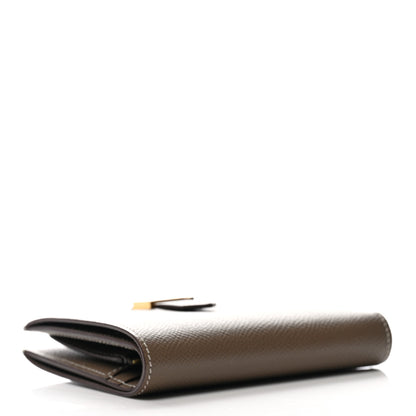 Hermes Epsom Bearn Compact Wallet Etoupe 4 of 8