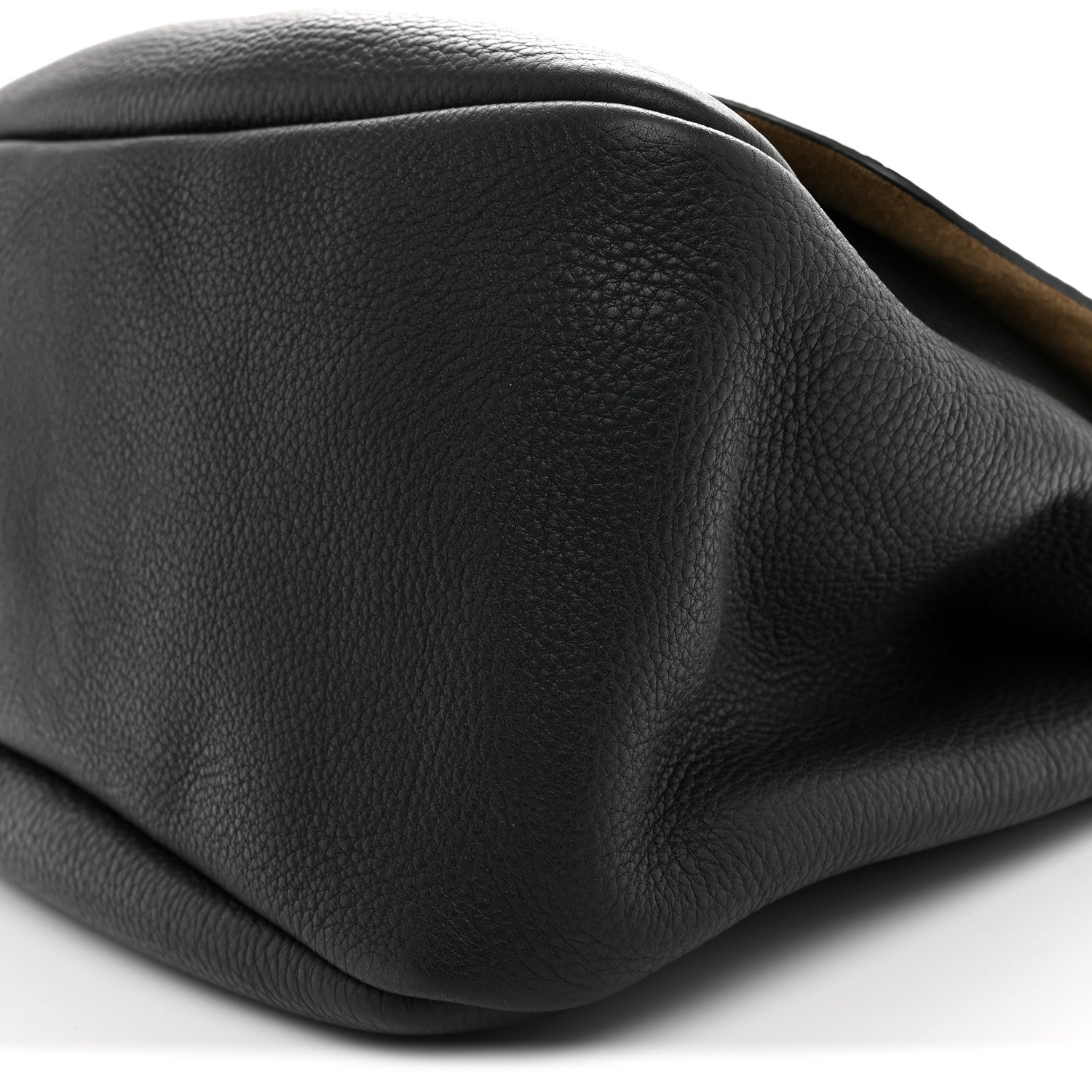 The Row Calfskin Small Mail Bag Bottle Green 9 of 10