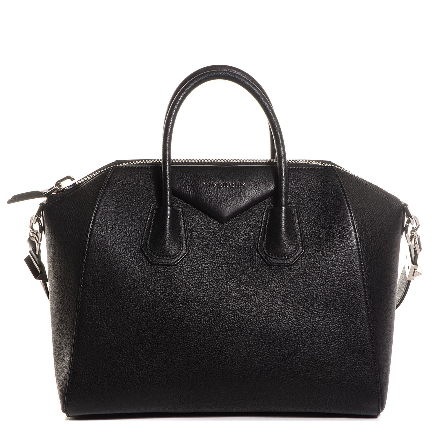 Givenchy Sugar Goatskin Medium Antigona Black 1 of 11