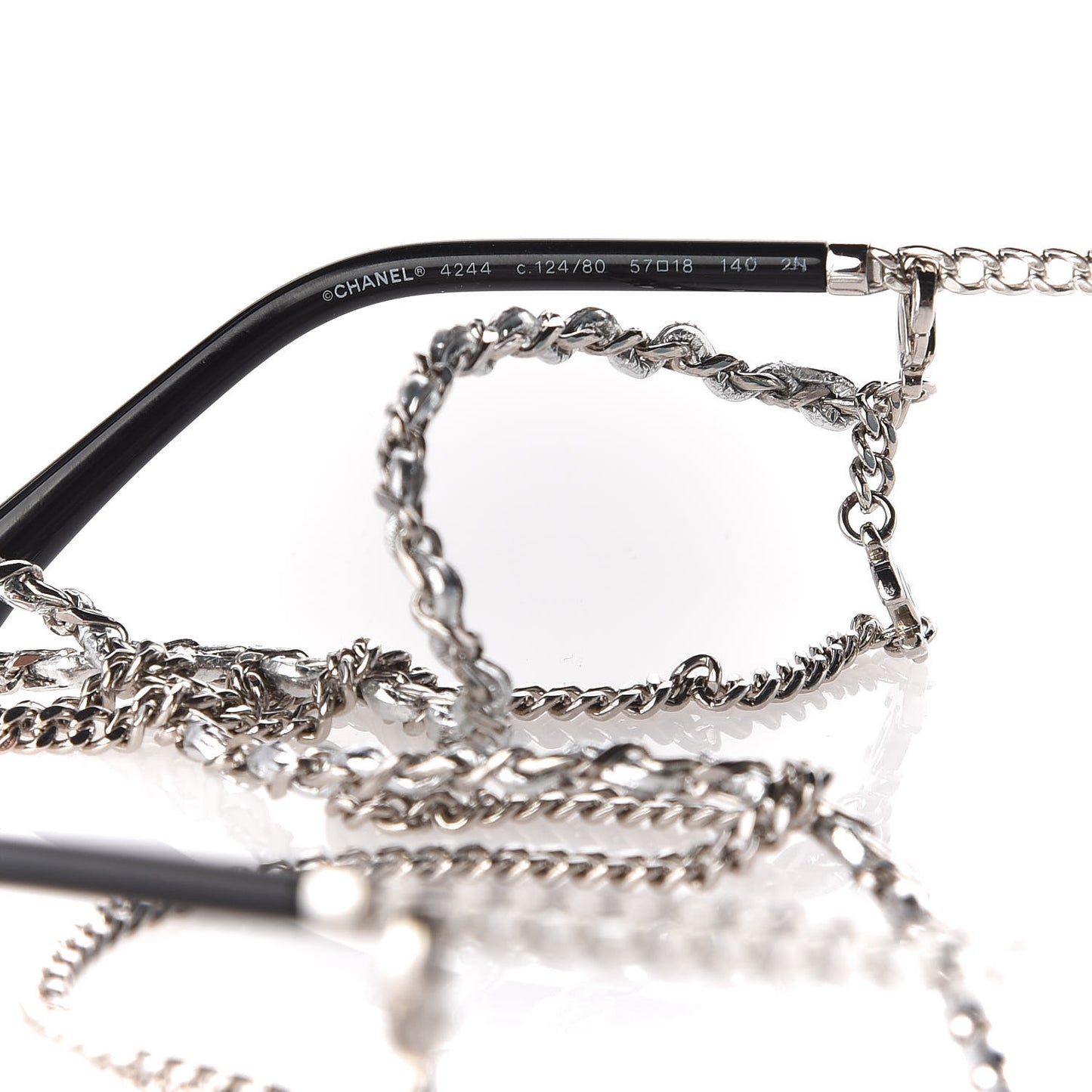 Chain Square Sunglasses 4244 Blue