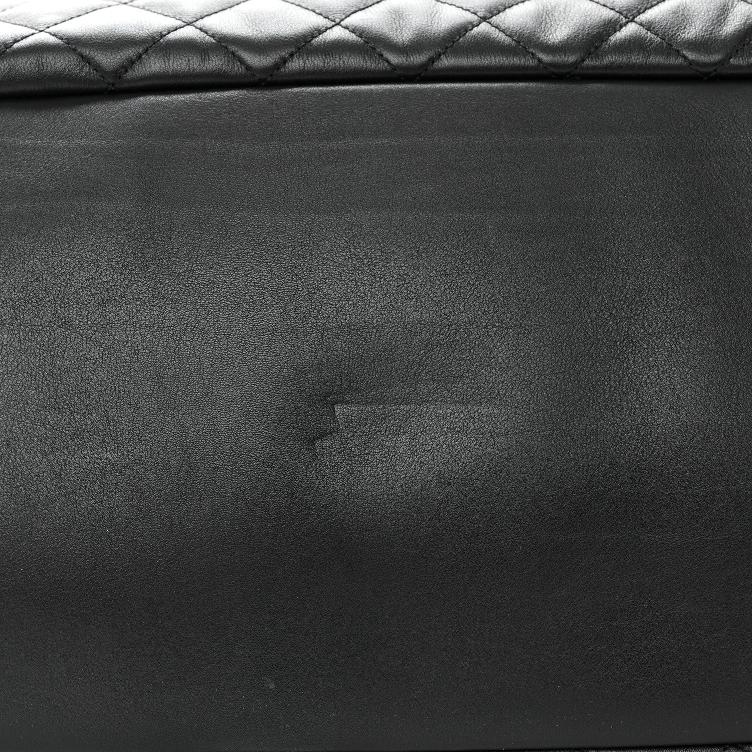 Saint Laurent Calfskin Quilted ES Giant Travel Bag Black 10 of 15
