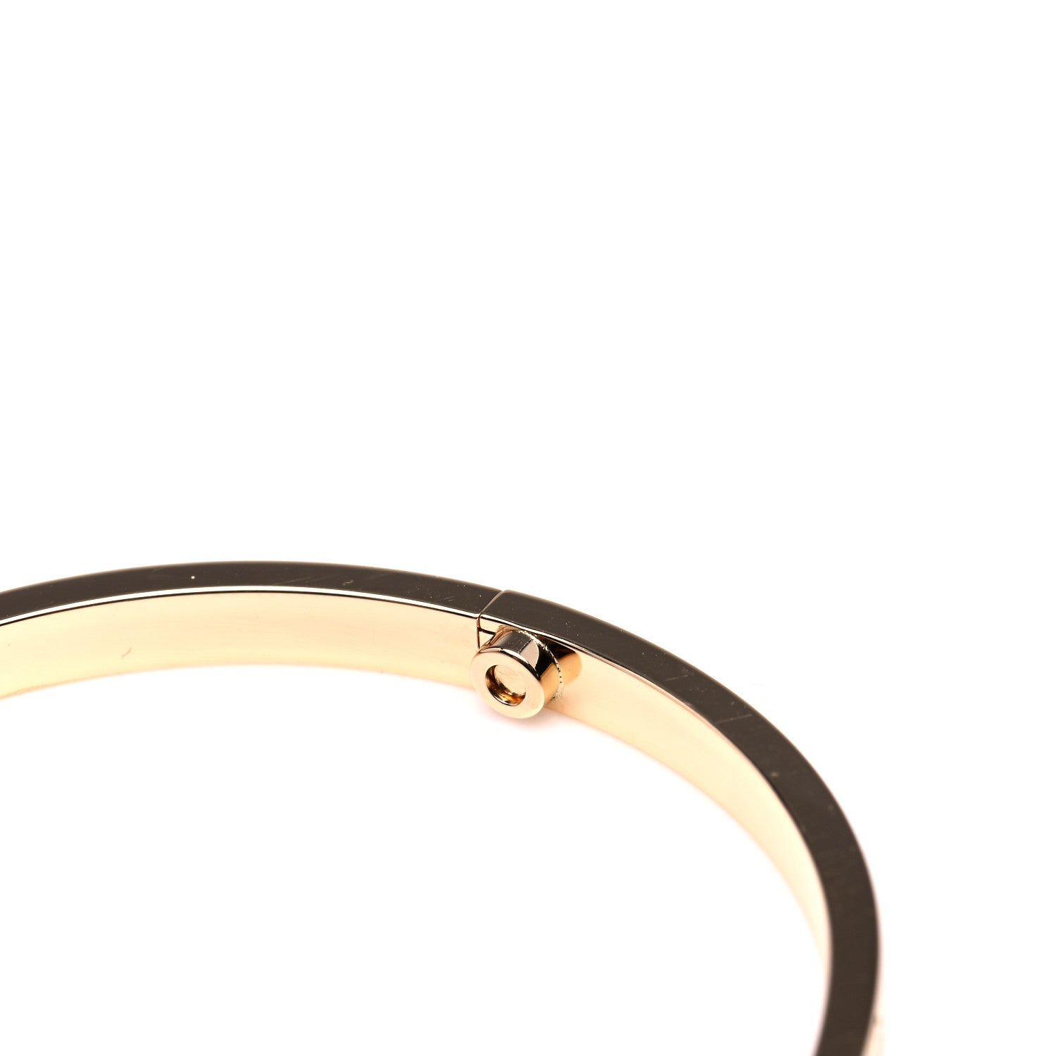 Cartier 18K Yellow Gold Small LOVE Bracelet 17 7 of 9