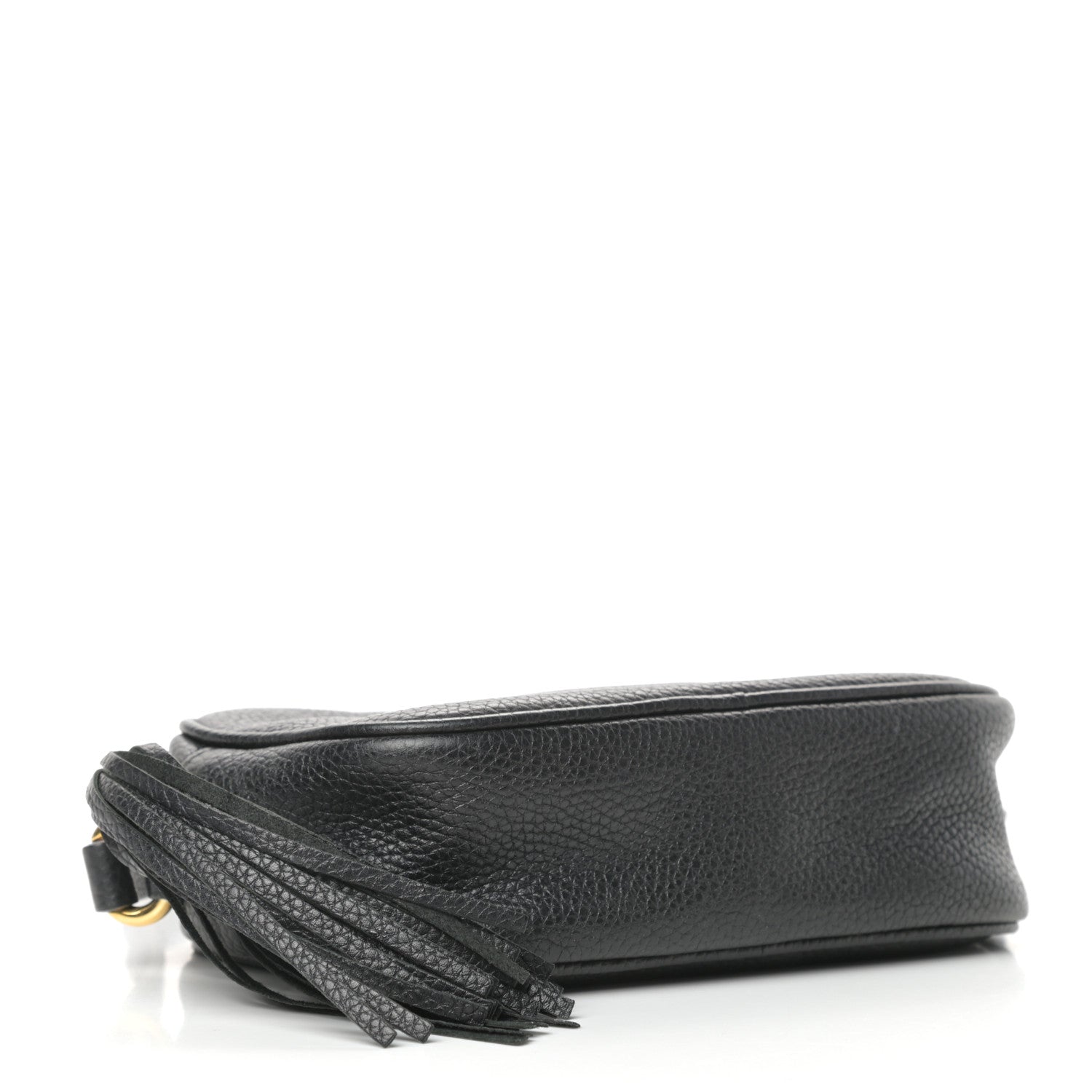 Gucci Pebbled Calfskin Mini Soho Disco Bag Black 4 of 10