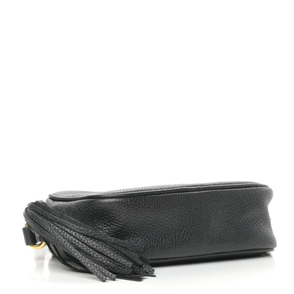 Gucci Pebbled Calfskin Mini Soho Disco Bag Black 4 of 10