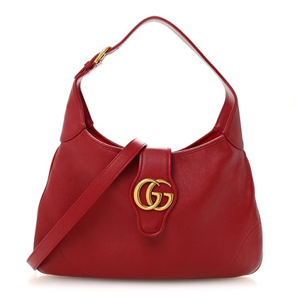 Gucci Goatskin Medium Aphrodite Shoulder Bag Hibiscus Red 1 of 10
