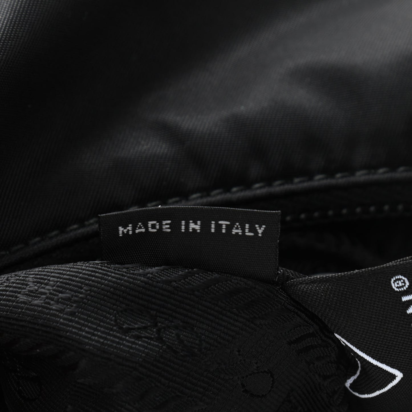 Tessuto Nylon Mini Re-Edition 2000 Bag Black