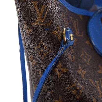 Louis Vuitton Monogram Articles de Voyage Ikat Neverfull MM Grand Blue 20 of 24