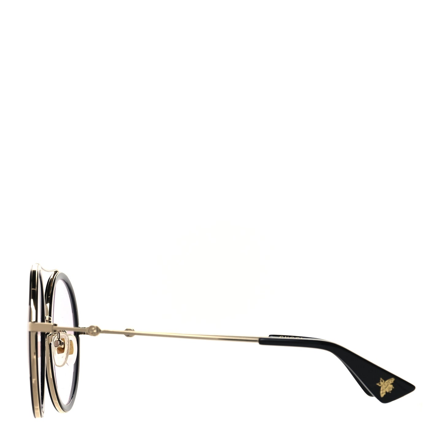 Round Frame Sunglasses Black