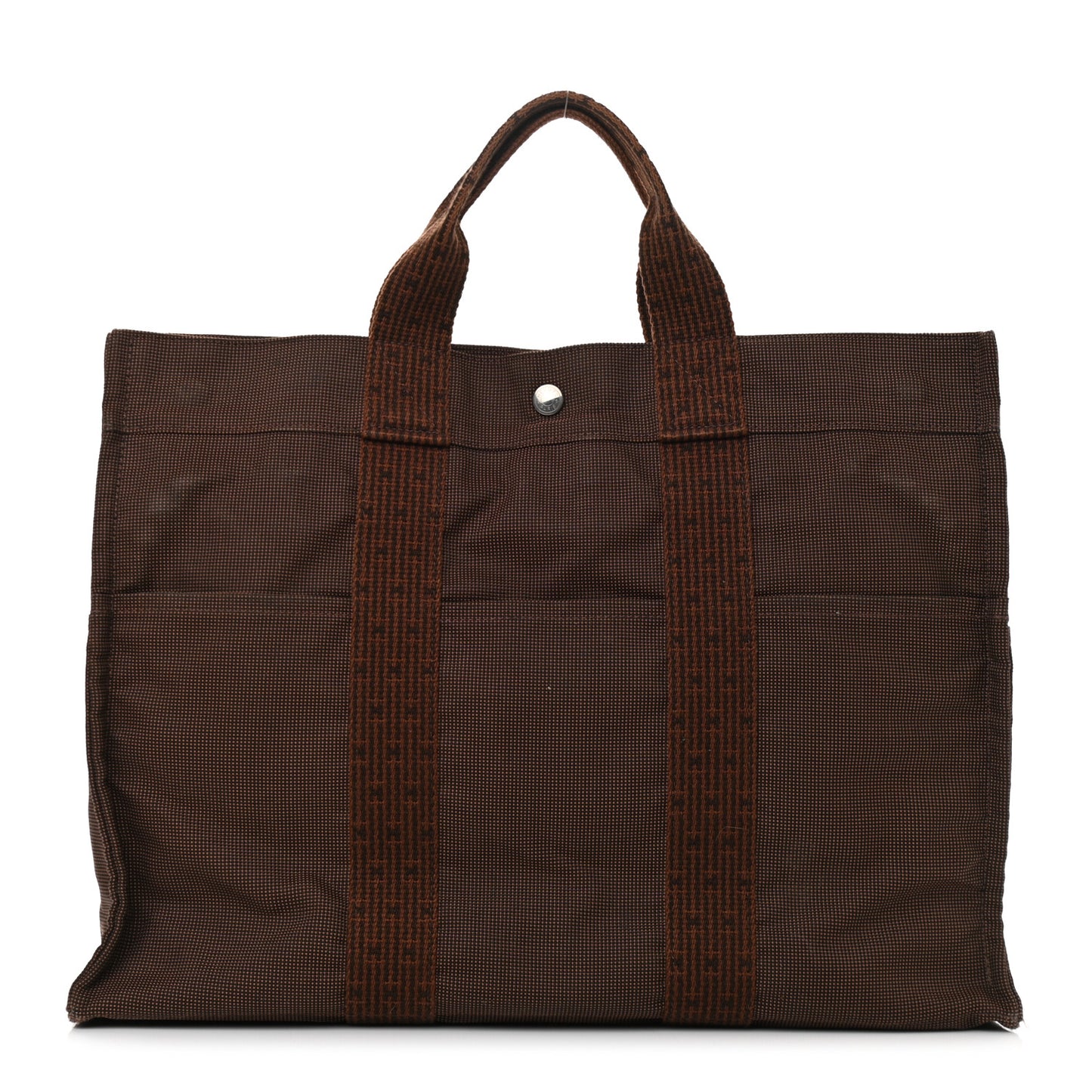 Canvas Herline GM Tote Brown