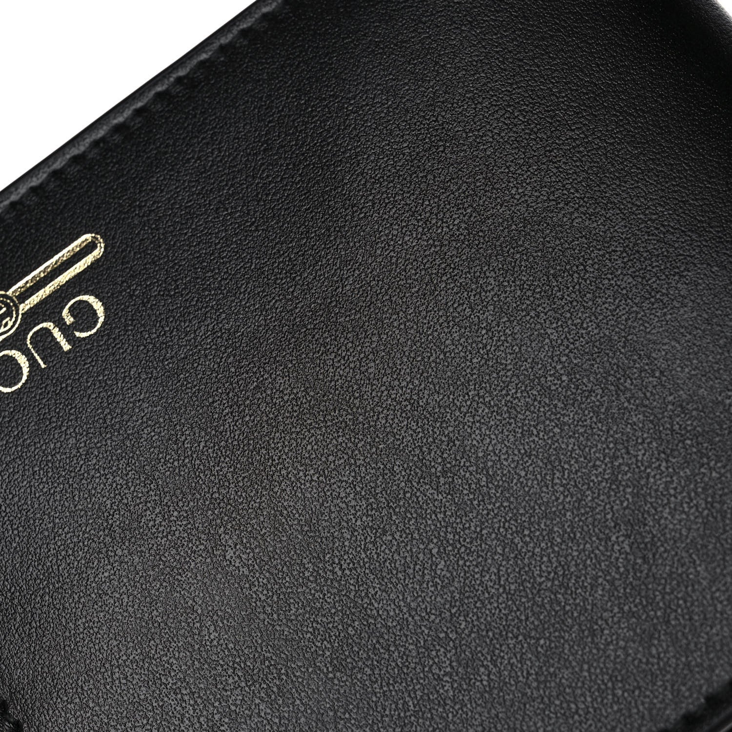 Gucci Plutone Calfskin Logo Bi-Fold Wallet Black 10 of 12