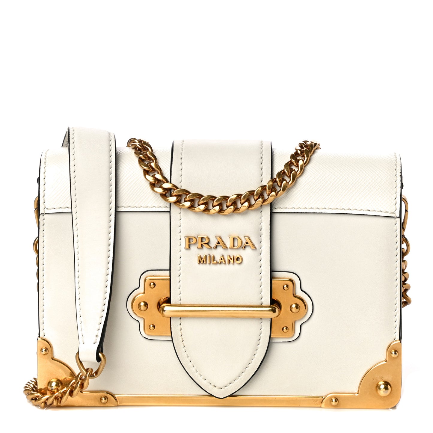 City Calfskin Saffiano Cahier Bag Talco