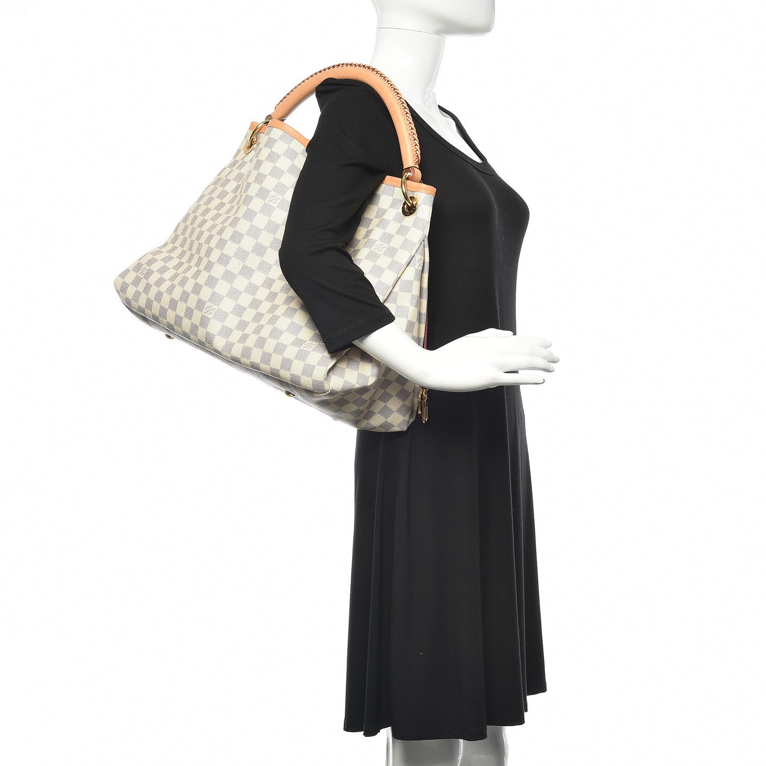 Louis Vuitton Damier Azur Artsy MM 2 of 10