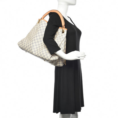 Louis Vuitton Damier Azur Artsy MM 2 of 10