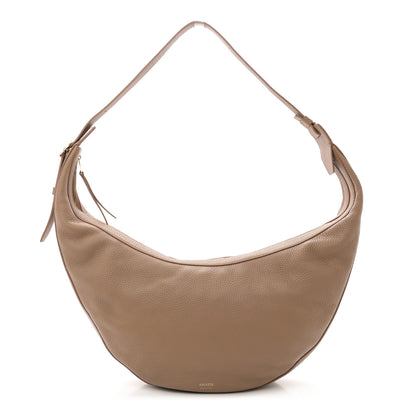 Khaite Pebbled Calfskin Augustina Hobo Hazelnut 1 of 10