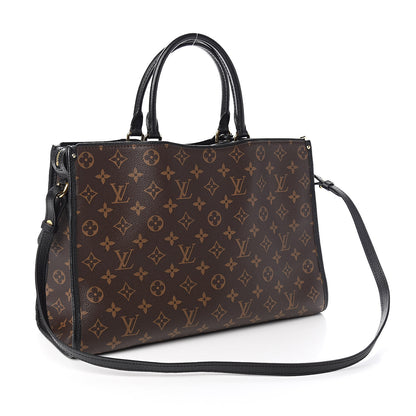 Louis Vuitton Monogram Popincourt MM Black 3 of 12