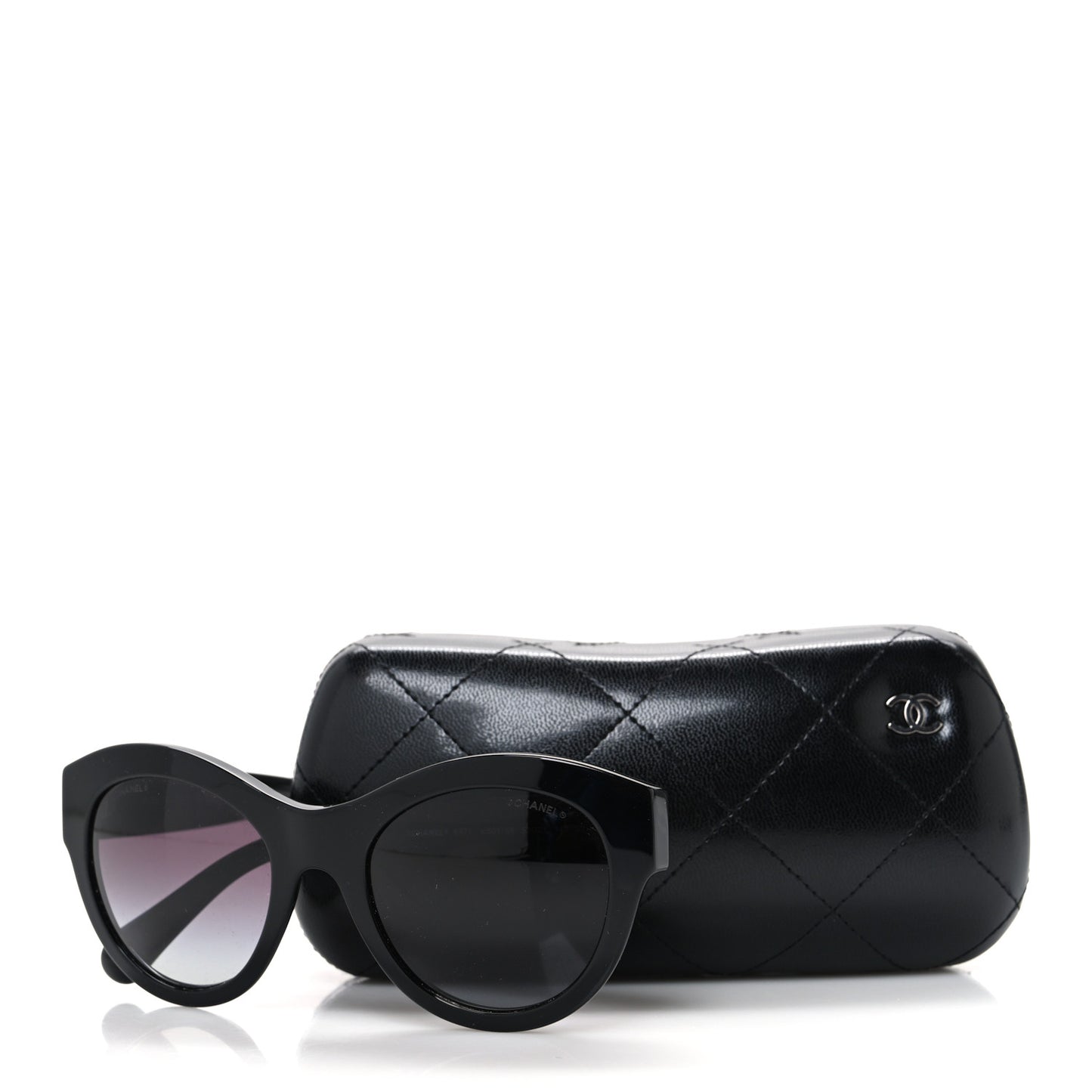Acetate Butterfly Sunglasses 5371 Black