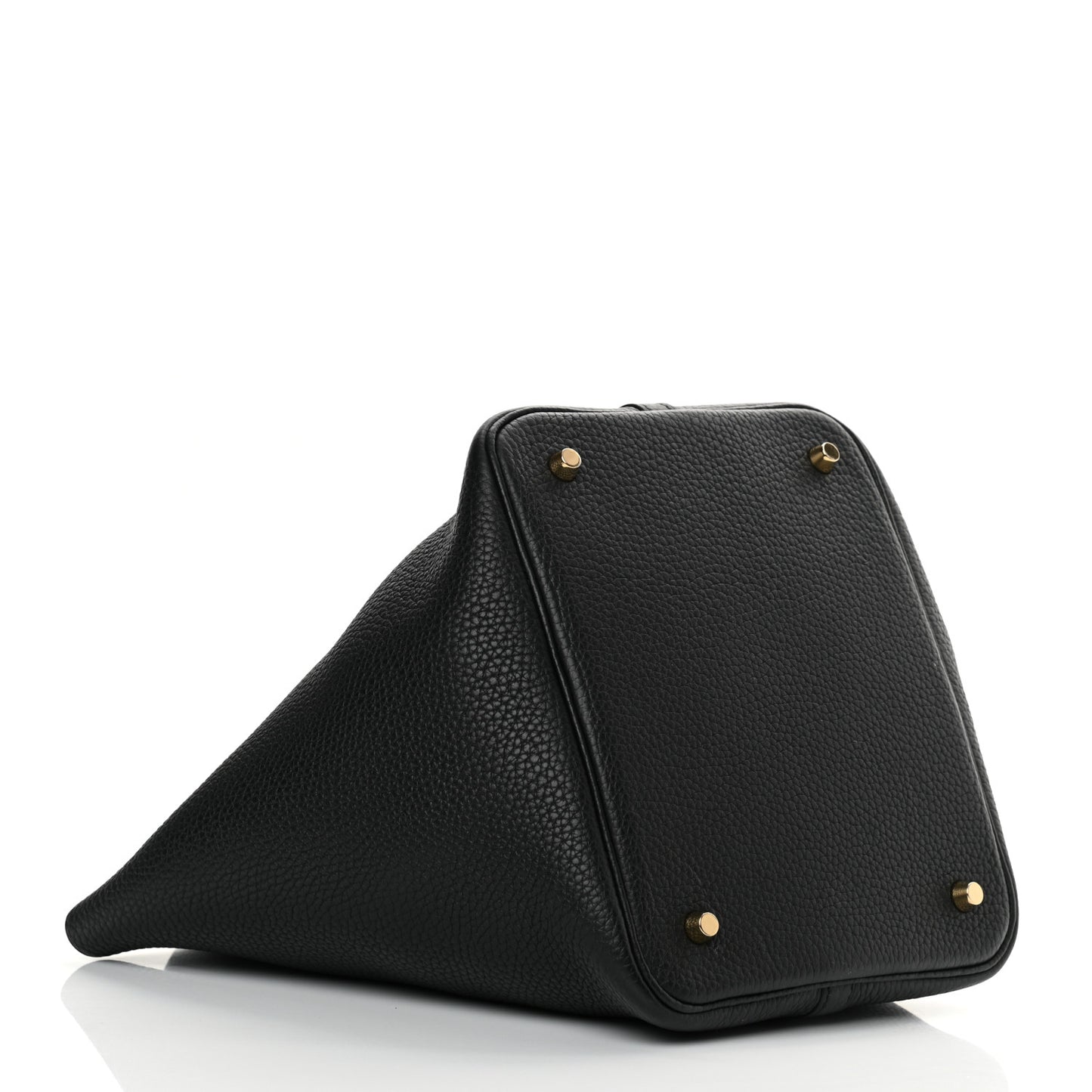 Taurillon Clemence Picotin Lock 22 MM Black