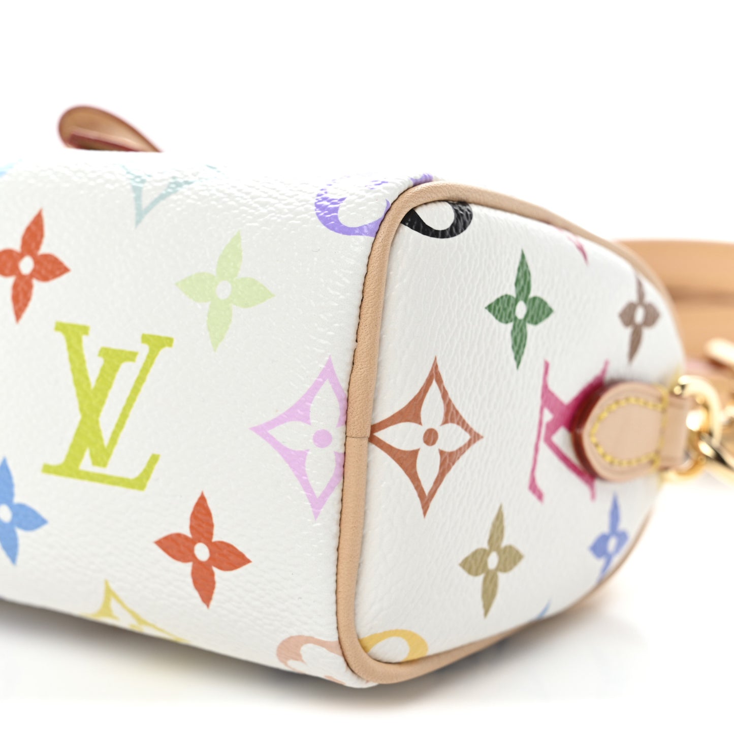LV X TM Monogram Multicolor Nano Speedy White