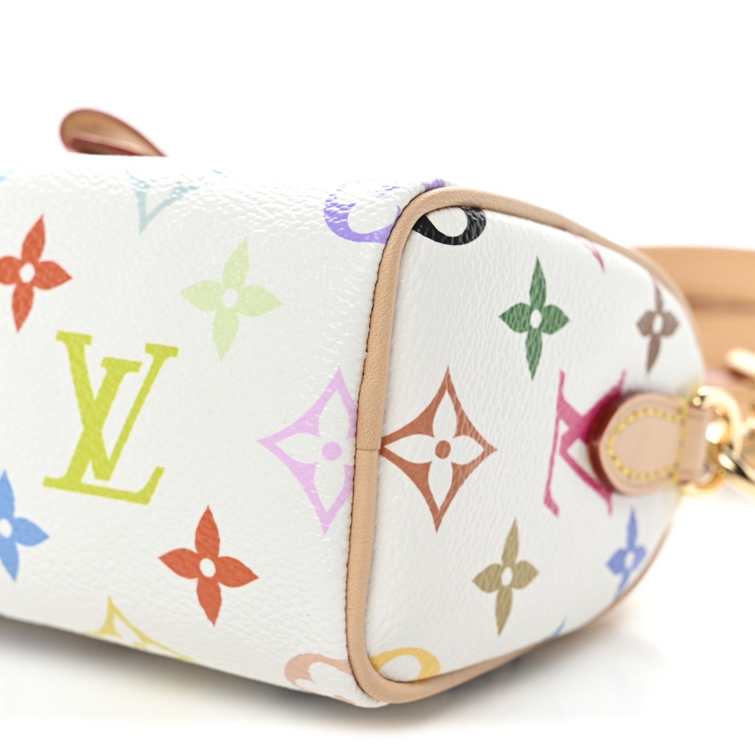 Louis Vuitton LV X TM Monogram Multicolor Nano Speedy White 9 of 10