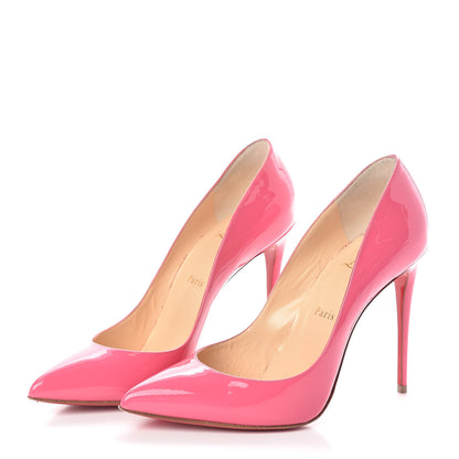 Christian Louboutin Patent Pigalle Follies 100 Pumps 39 Pink 3 of 7