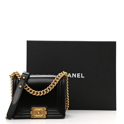 Chanel Calfskin Mini Boy Flap Black 11 of 11