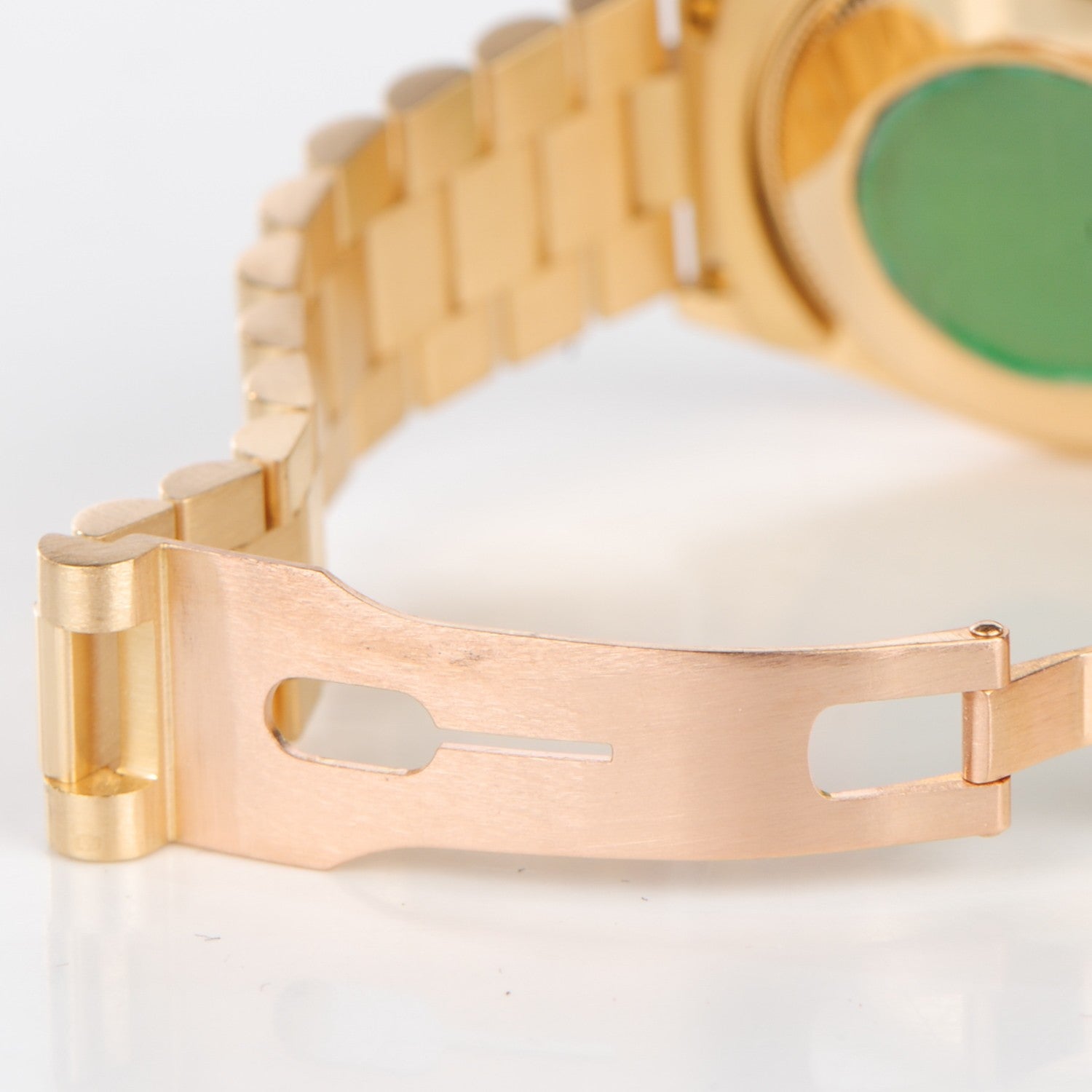 Rolex 18K Yellow Gold 31mm Oyster Perpetual Datejust President Watch Champagne 68278 4 of 7