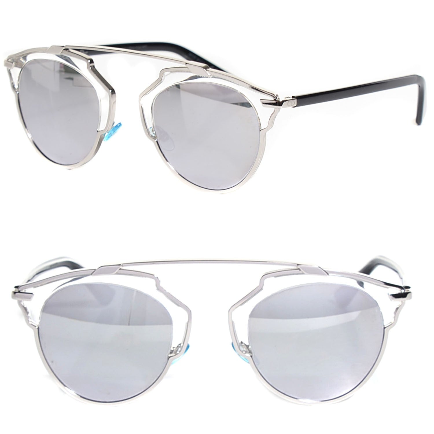 Christian Dior So Real Sunglasses Silver 1 of 6