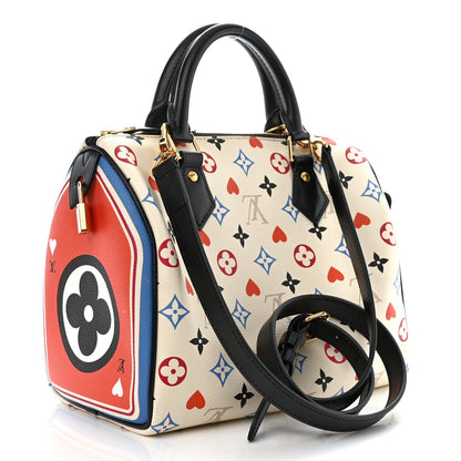 Louis Vuitton Game On Speedy Bandouliere 25 White 3 of 10