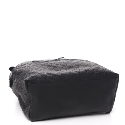 Gucci Guccissima Classic Backpack Black 3 of 11