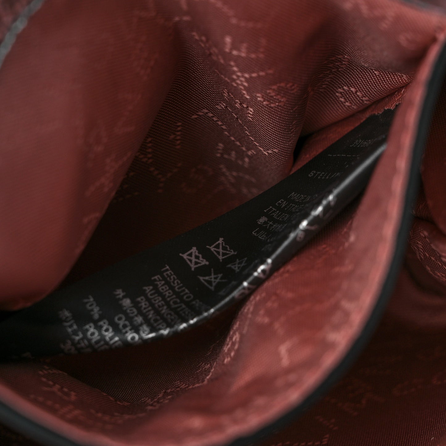 Metallic Eco Alter Nappa Tiny Falabella Tote Silver