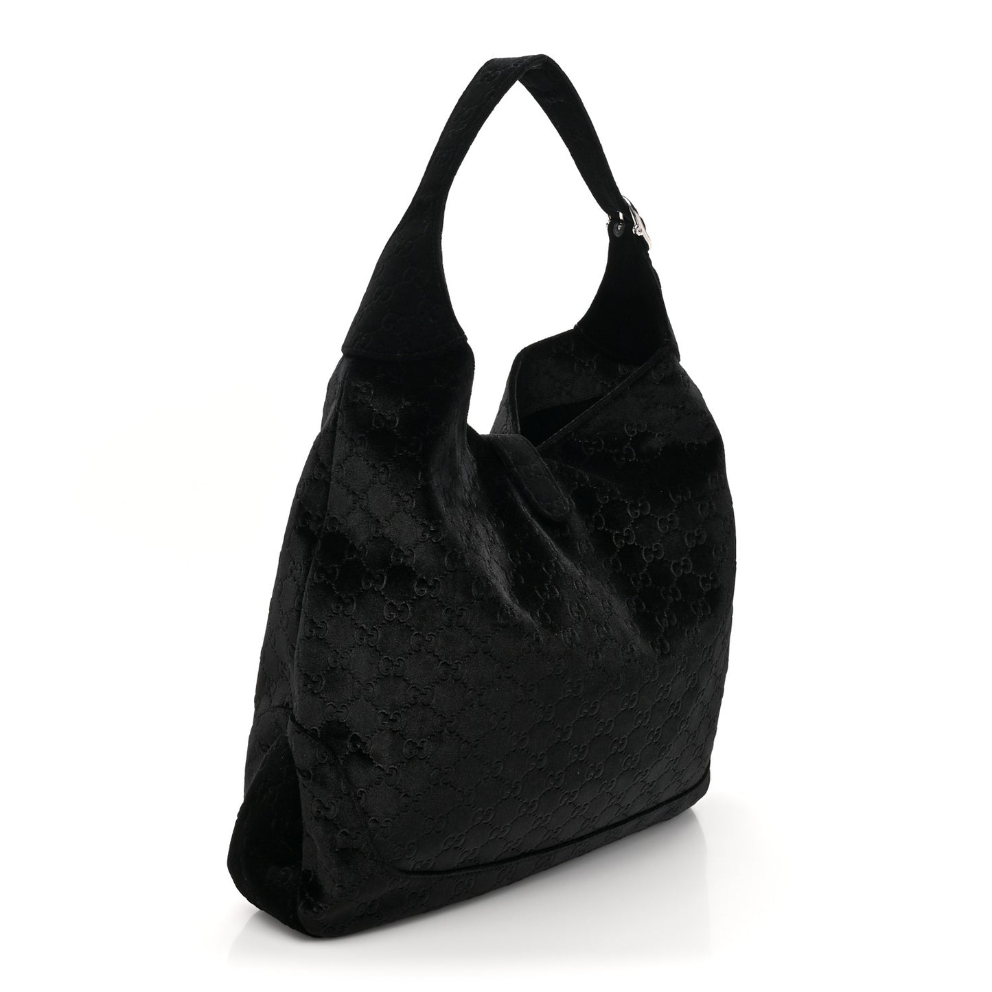 Velvet Large Jackie 1961 Shoulder Bag Black Black