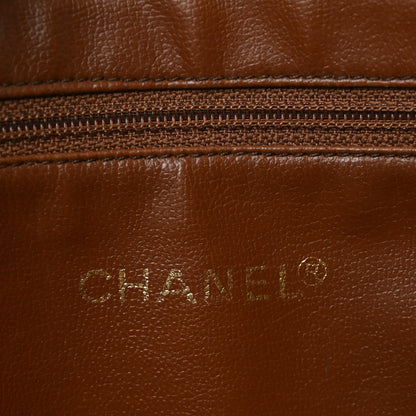 Chanel Caviar Triple CC Shoulder Bag  Dark Brown 5 of 9