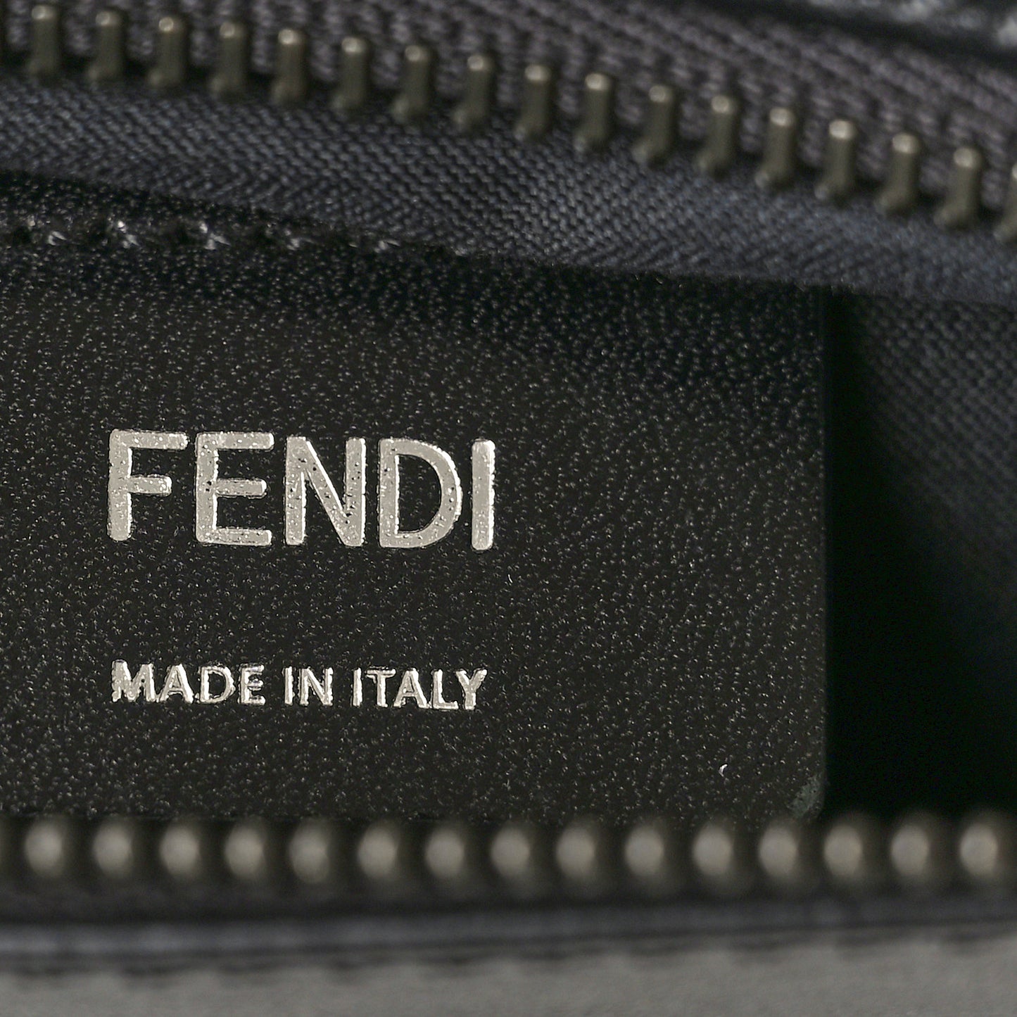Vitello Grace Light Logo Fendi Pack Backpack Black