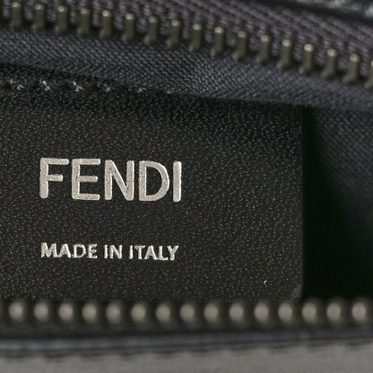 Fendi Vitello Grace Light Logo Fendi Pack Backpack Black 6 of 11