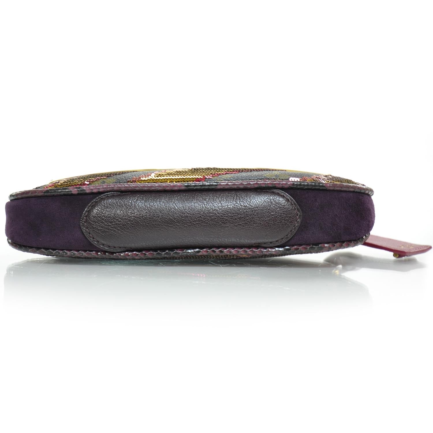 Louis Vuitton Monogram Sequins Savage Cub Clutch Rose 4 of 9