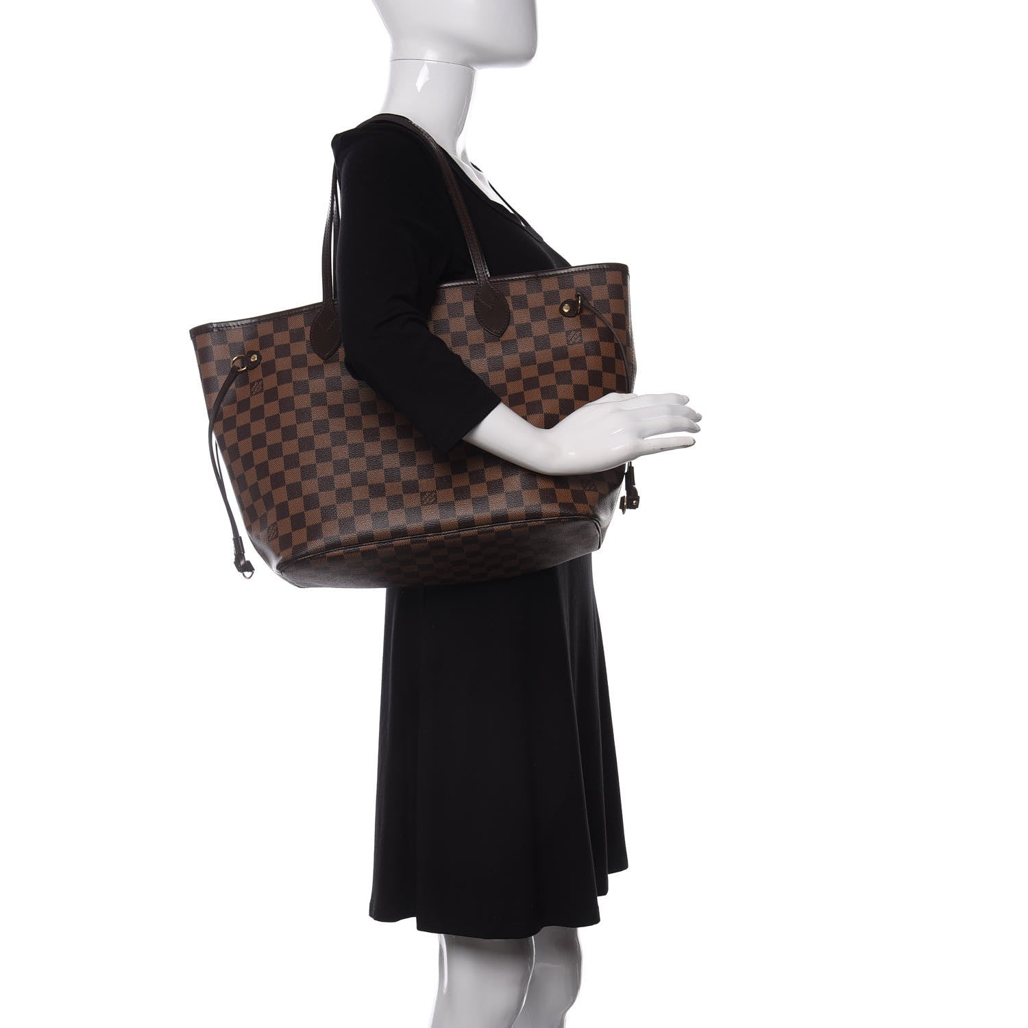 Louis Vuitton Damier Ebene Neo Neverfull MM 2 of 10