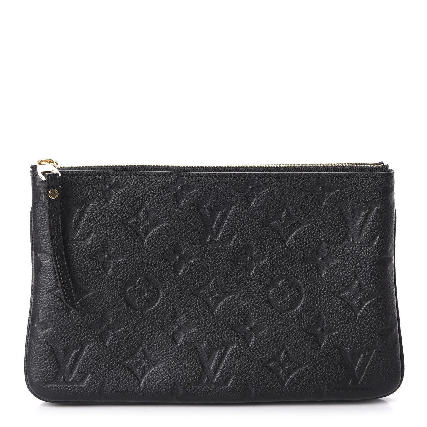 Empreinte Double Zip Pochette Black