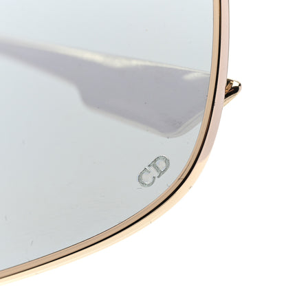 Christian Dior Metal Stellaire 1 Square Sunglasses Gold 8 of 9