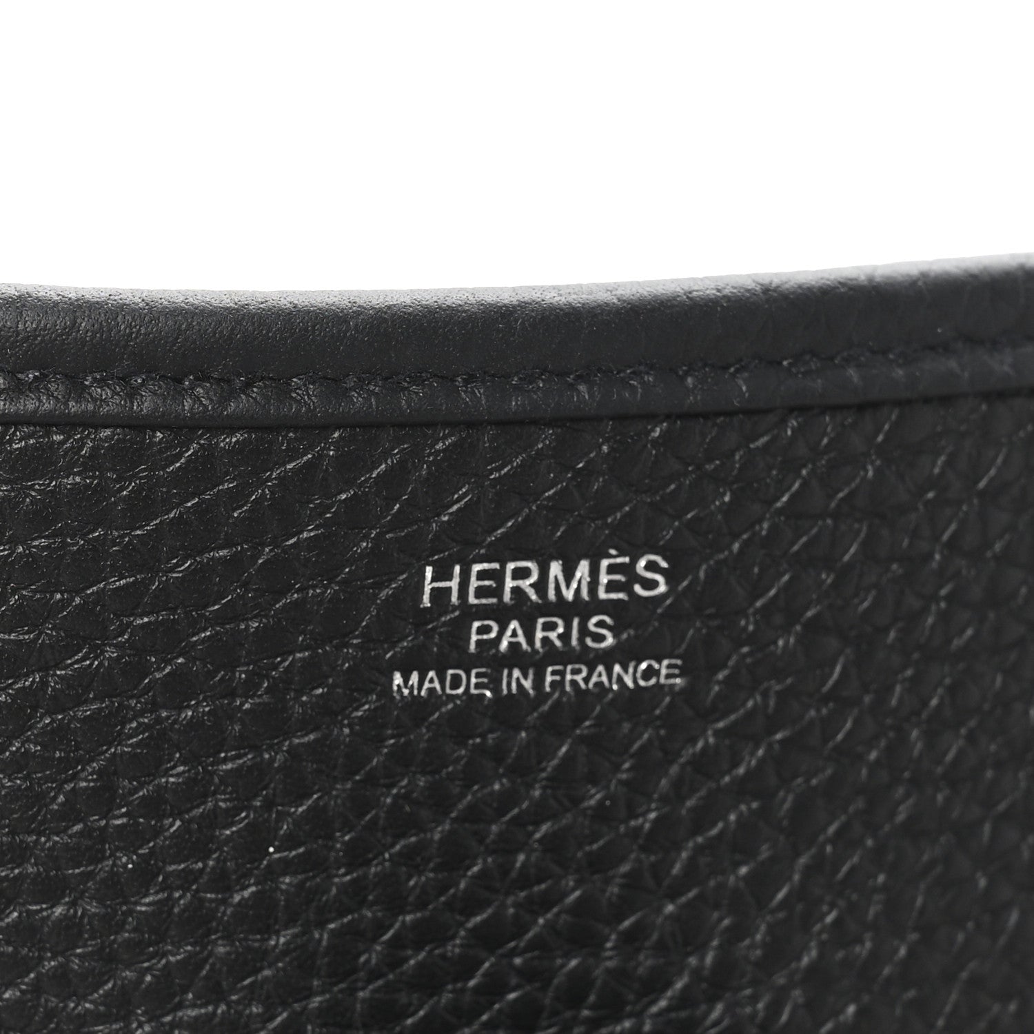 Hermes Taurillon Clemence Evelyne III PM Black 6 of 11