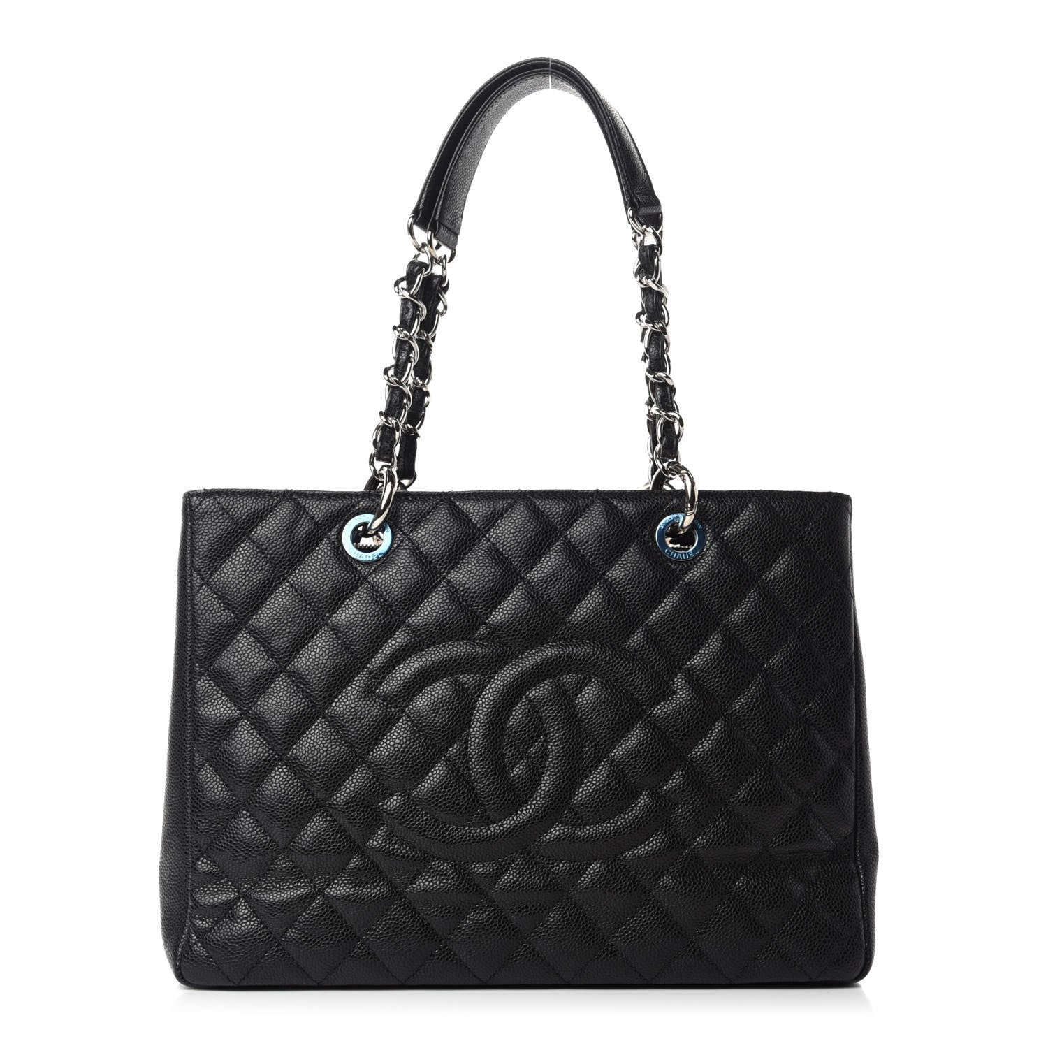 Chanel Caviar Quilted Grand Shopping Tote GST Black 1 of 10