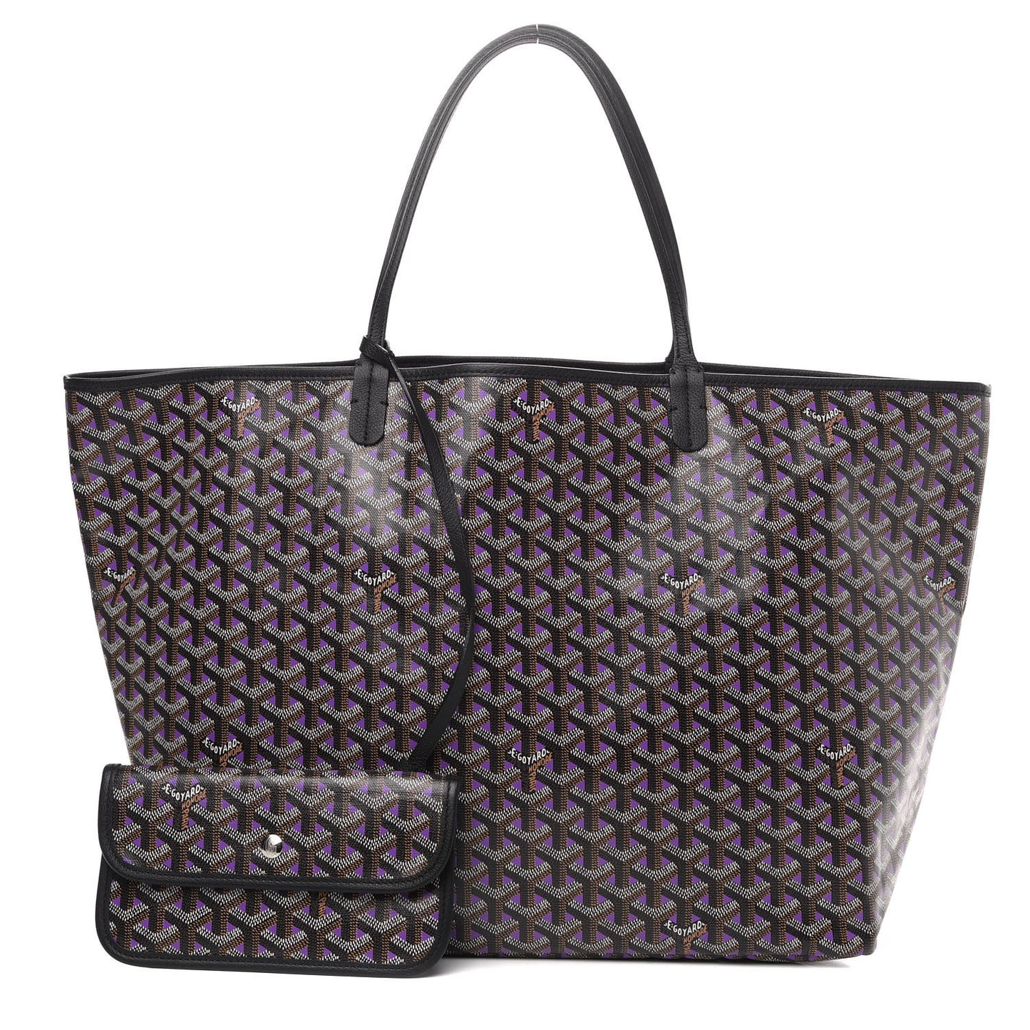 Goyardine Saint Louis Claire Voie GM Black Purple