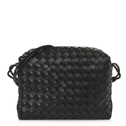 Bottega Veneta Nappa Intrecciato Small Loop Camera Bag Black 1 of 8