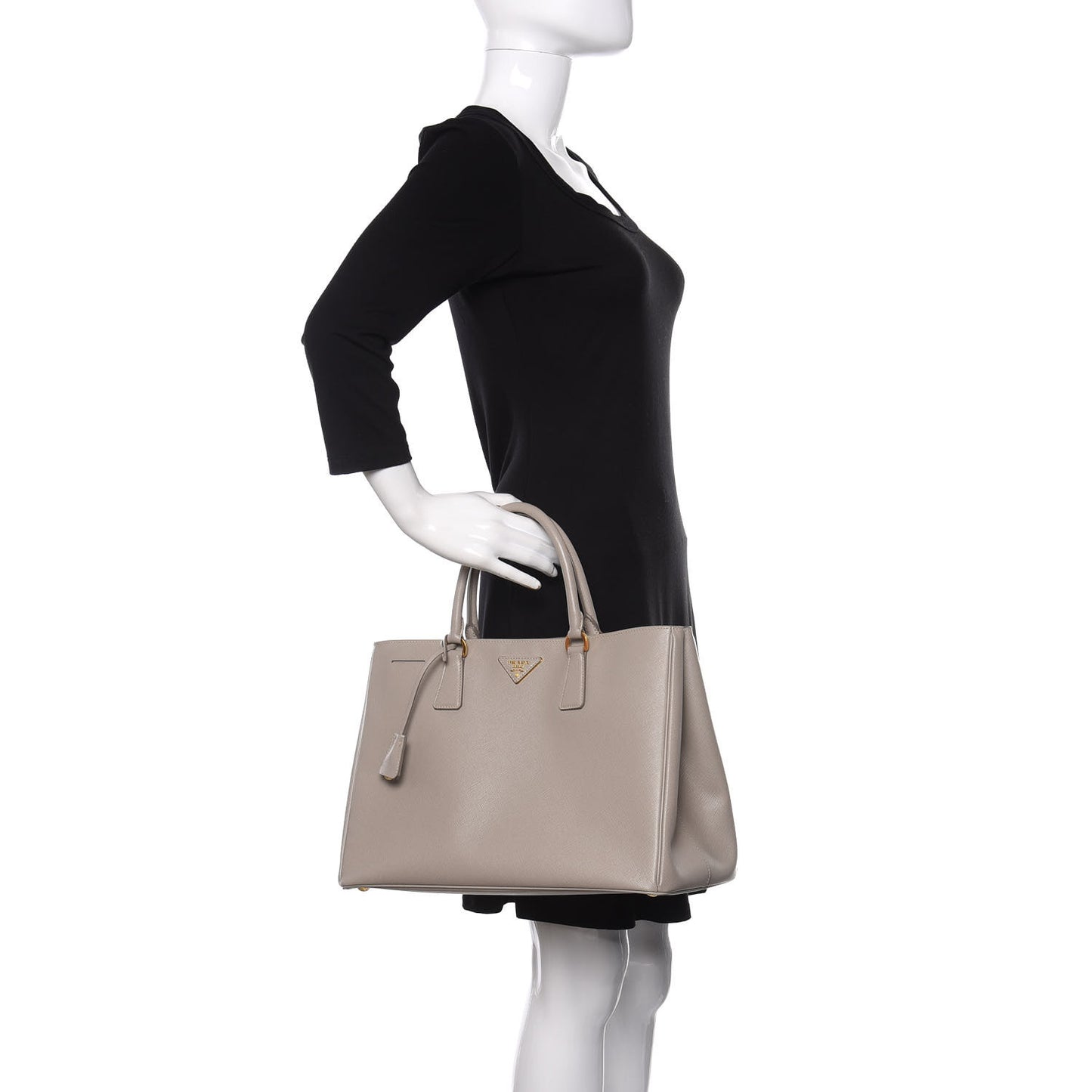 Saffiano Lux Large Tote Pomice