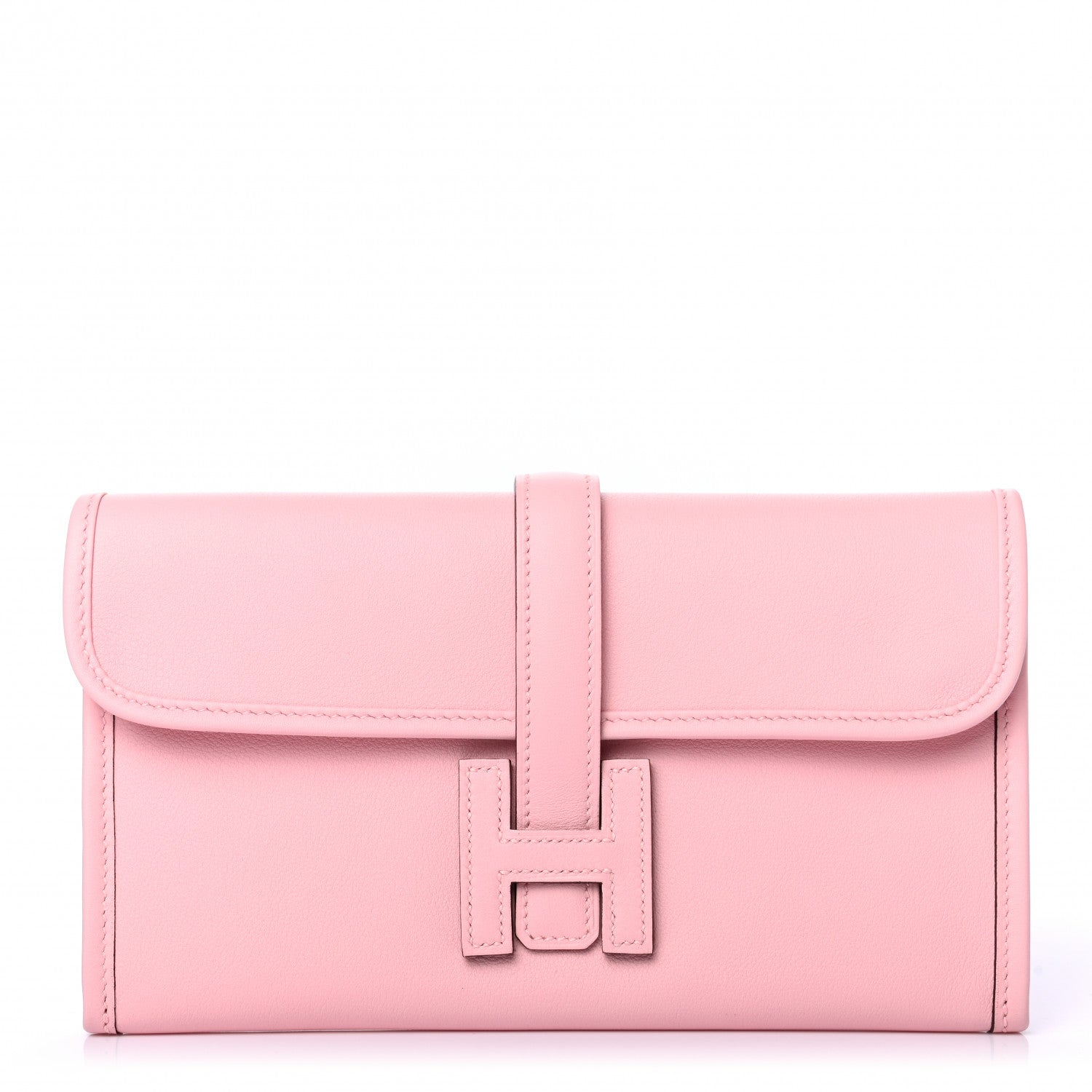 Hermes Swift Jige Duo Clutch Rose Sakura 1 of 8