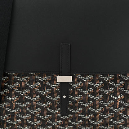 Goyard Goyardine Coursier Messenger Bag Black 7 of 9