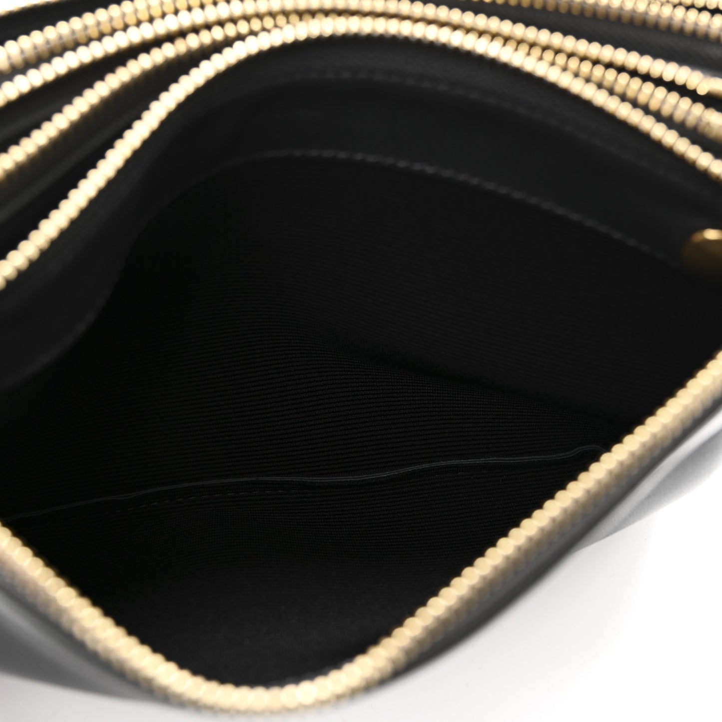 Lambskin Small Trio Crossbody Bag Medium Grey