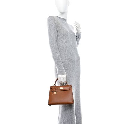Hermes Barenia Kelly Sellier 25 Fauve 2 of 17